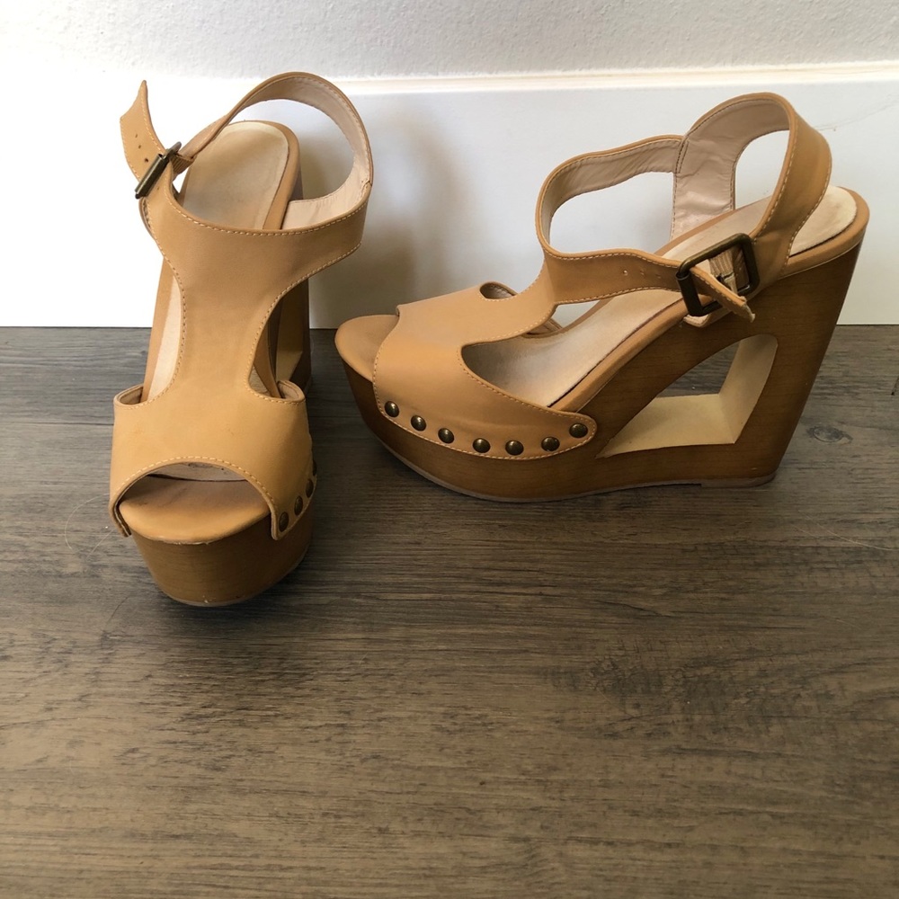 Leather Wedges